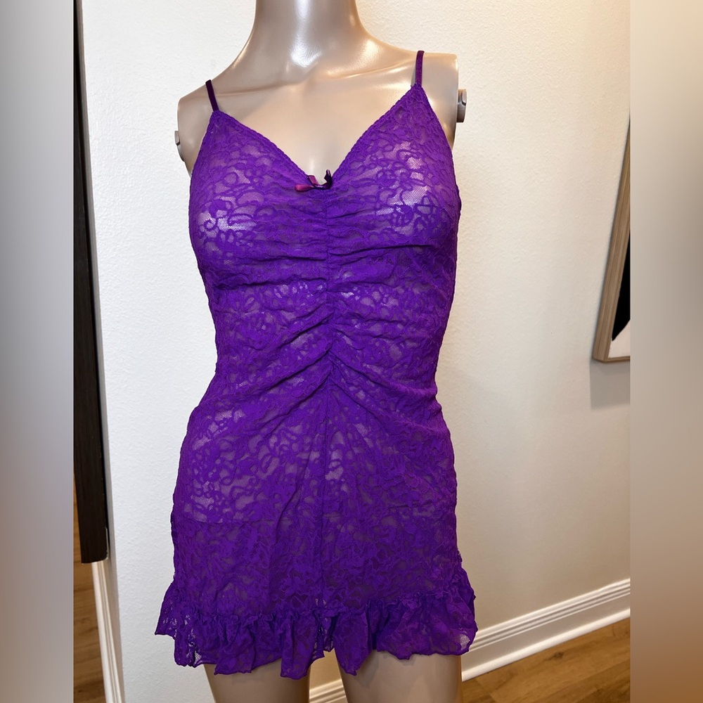 Victoria’s Secret “The Lacie” lace chemise - lingerie